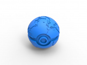 Earth orb 3D Print Model
