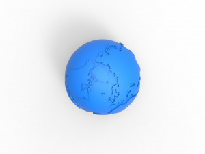Earth orb 3D Print Model