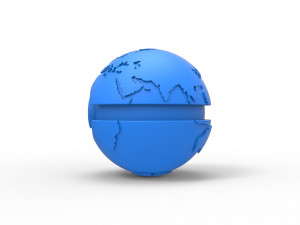 Earth orb 3D Print Model