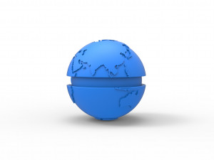 Earth orb 3D Print Model