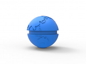 Earth orb 3D Print Model