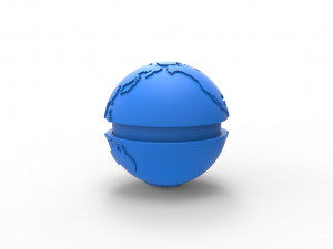 Earth orb 3D Print Model