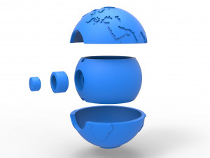 Earth orb 3D Print Model