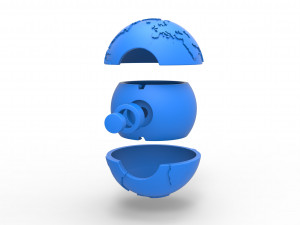 Earth orb 3D Print Model