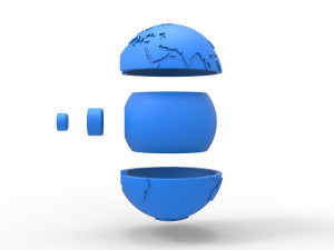 Earth orb 3D Print Model