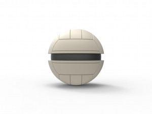 Volleyball style orb 3Dプリントモデル