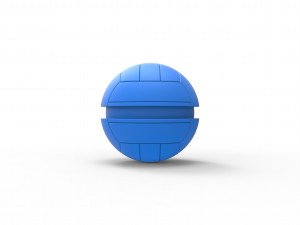 Volleyball style orb 3Dプリントモデル