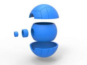 Volleyball style orb 3Dプリントモデル