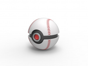 Baseball style orb 3D Print Model