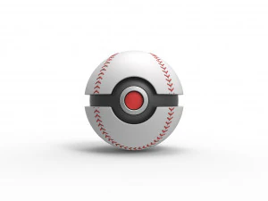 Bola gaya bisbol Model Cetak 3D