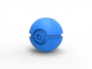 Bola gaya bisbol Model Cetak 3D