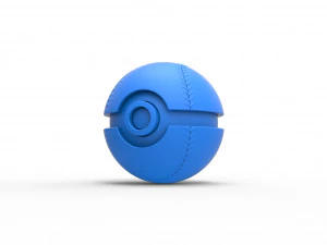 Bola gaya bisbol Model Cetak 3D