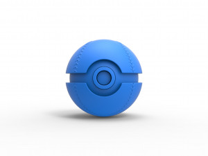 Baseball style orb 3Dプリントモデル