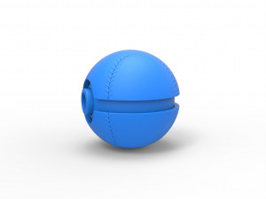 Baseball style orb 3Dプリントモデル