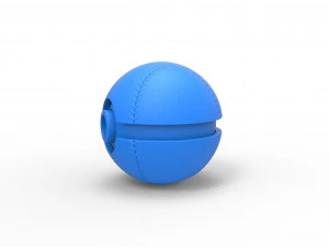 Bola gaya bisbol Model Cetak 3D