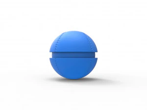 Bola gaya bisbol Model Cetak 3D