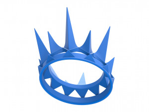 Crown 3Dプリントモデル