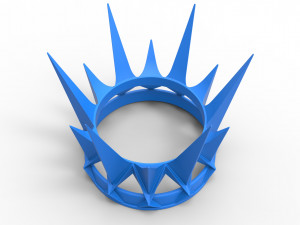 Crown 3Dプリントモデル