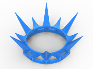 Crown 3Dプリントモデル