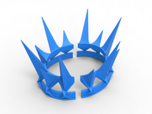 Crown 3Dプリントモデル