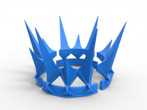 Crown 3Dプリントモデル