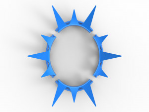 Crown 3Dプリントモデル
