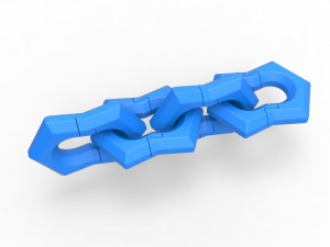 Cosplay Chain 3 Model Cetak 3D