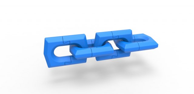Cosplay Chain 4 Modelo de Impressão 3D .c4d .max .obj .3ds .fbx .stl .blend 