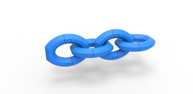 Cosplay Chain 6 Model do druku 3D .c4d .max .obj .3ds .fbx .stl .blend 