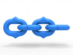 Cosplay Chain 8 3D Print Model