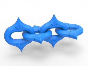 Cosplay Chain 9 3D Print Model