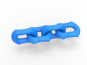 Cosplay Chain 11 3D Print Model