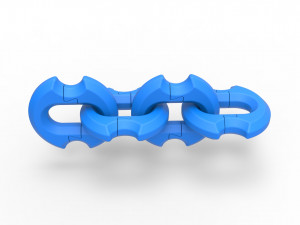 Cosplay Chain 12 Modelo de Impressão 3D