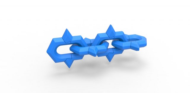 Cosplay Chain 15 Model do druku 3D .c4d .max .obj .3ds .fbx .stl .blend 