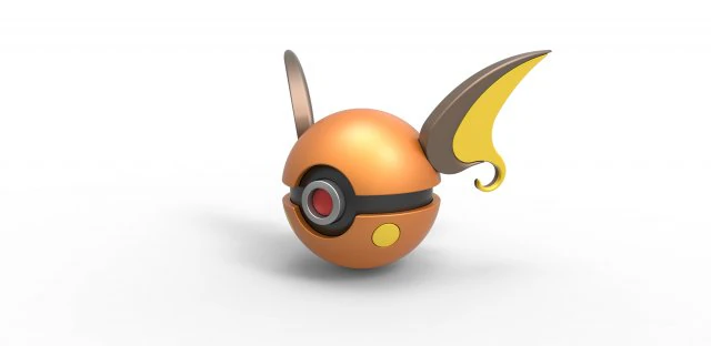 Raichu orb 3D Print Model .c4d .max .obj .3ds .fbx .stl .blend 