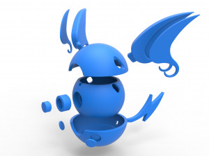 Raichu orb 3D Print Model