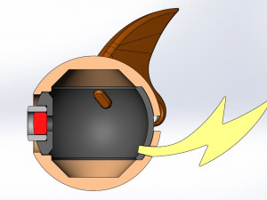 Raichu orb 3D Print Model