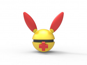 Plusle orb Modello di stampa 3D