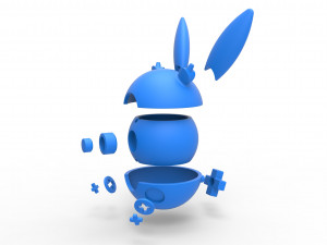 Plusle orb Modello di stampa 3D