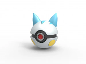 Pachirisu orb 3D Print Model