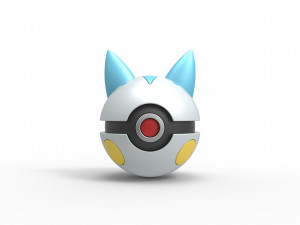 Pachirisu orb 3D Print Model