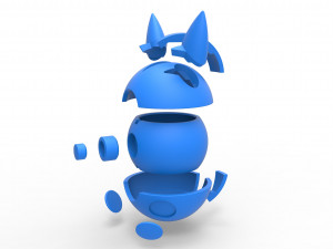 Pachirisu orb 3D Print Model