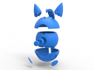 Pachirisu orb 3D Print Model