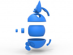 Pachirisu orb 3D Print Model