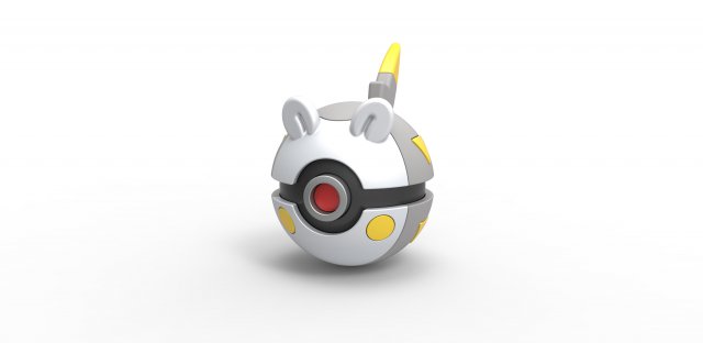 Togedemaru orb 3D 프린트 모델 .c4d .max .obj .3ds .fbx .stl .blend 