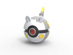 トゲデマルオーブ 3Dプリントモデル