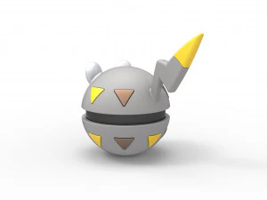 Togedemaru orb 3D Print Model