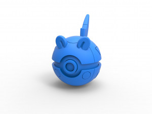 Togedemaru orb 3D 프린트 모델