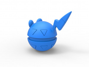 Togedemaru orb 3D 프린트 모델