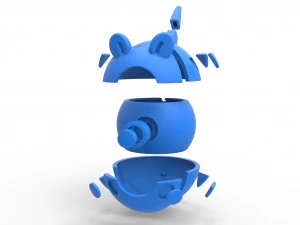 Togedemaru orb 3D Print Model